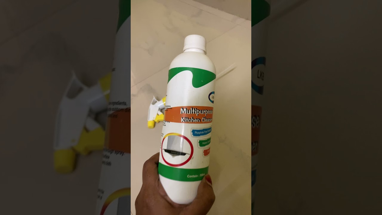 Multipurpose kitchen cleaner