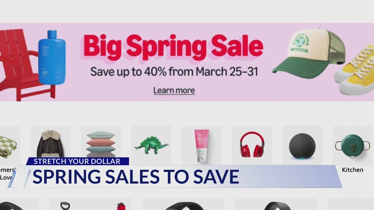 Shopping deals during 'Spring Black Friday'