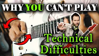 Paul Gilbert TECHNICAL DIFFICULTIES - How to play it RIGHT🤯 (  Top 2 Mistakes)