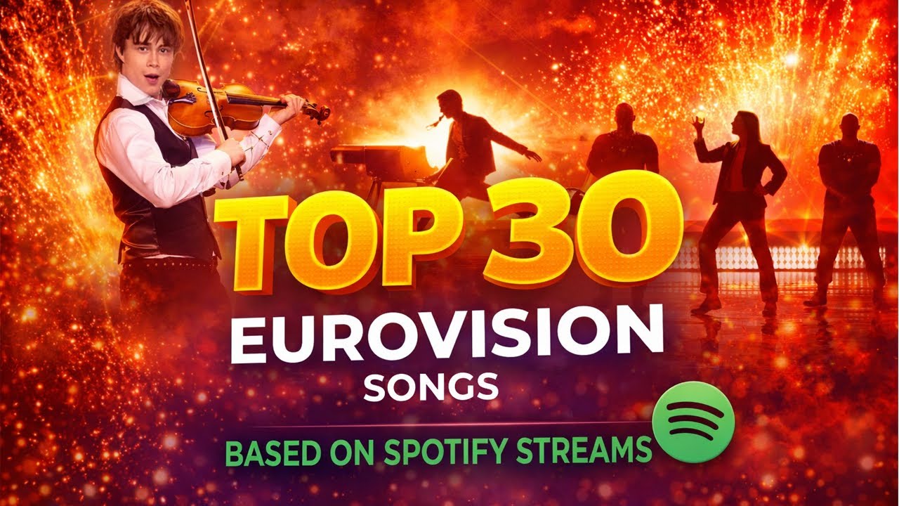 Top 30 hits in Eurovision Song Contest [2026]