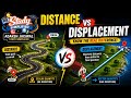 🔥 Distance vs Displacement | Real Difference Explained in Hindi | Physics Concepts