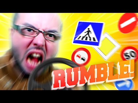 HIS DRIVING IS DANGEROUS AND STUPID - RUMBLE #10 (Rules of the Road)