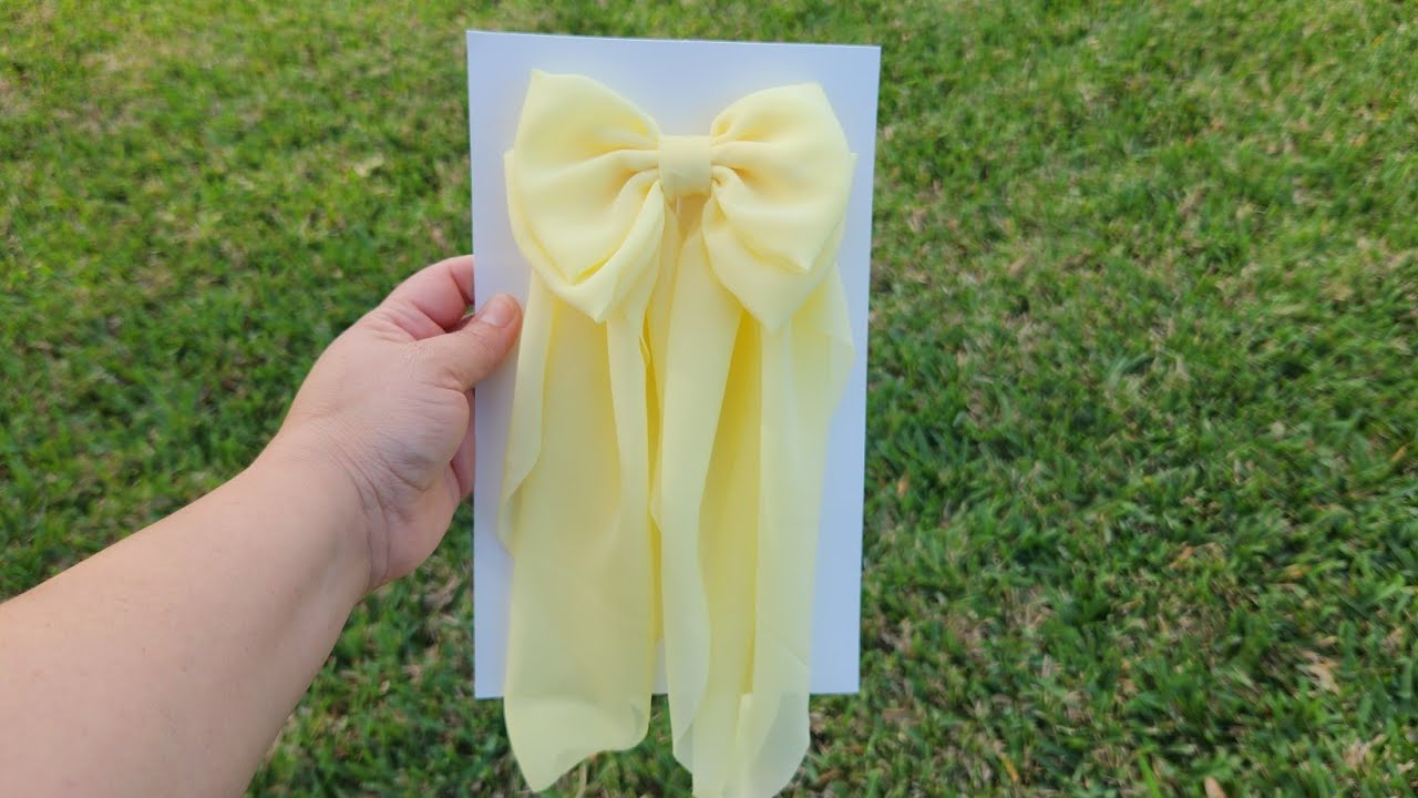 Moño de tela/Moño en tendencia/Moño coquette/Lazos para el cabello/Moños para niñas/Lazos/Bows/Moño