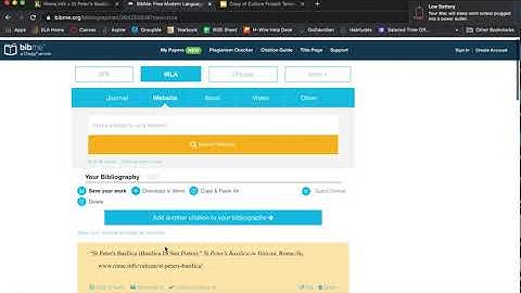 How to Create Citations in Bibme.org