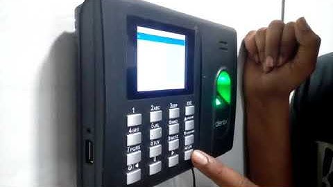 How to Delete user essl