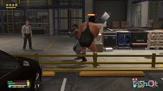 WWE 2K23 Andre The Giant Vs MAIN EVENT Jey UCEY LAST MAN STANDING for the World Heavyweight Title