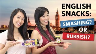 Trying British Snacks - Marmite, Digestives, Chocolate Review