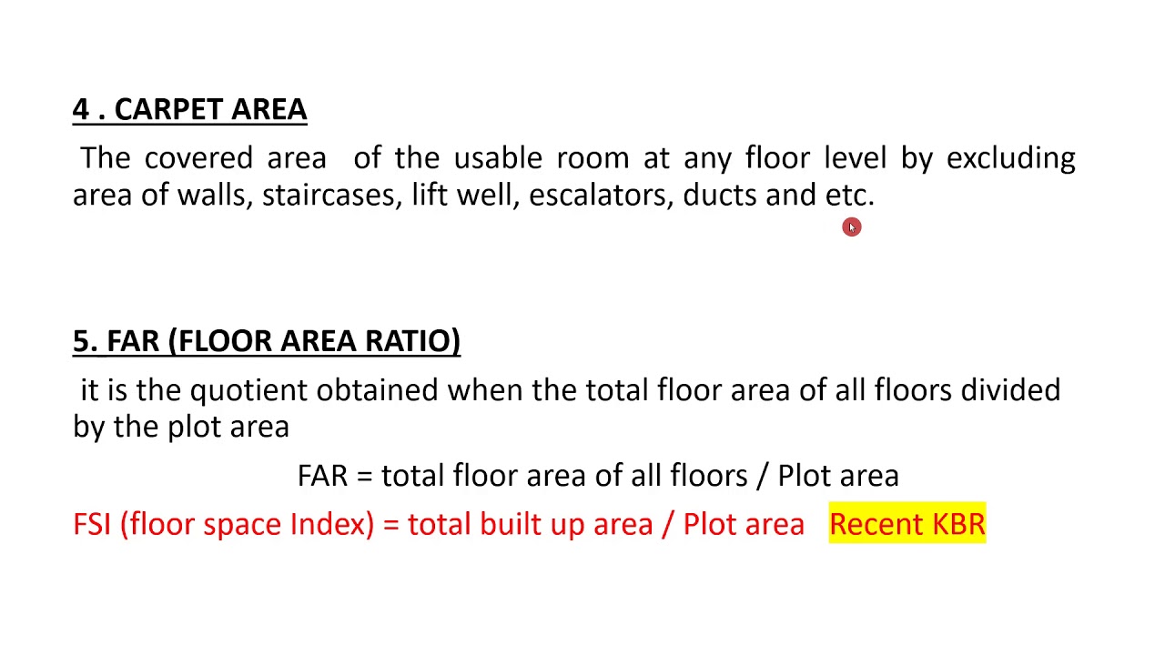 Building Areas & CRZ