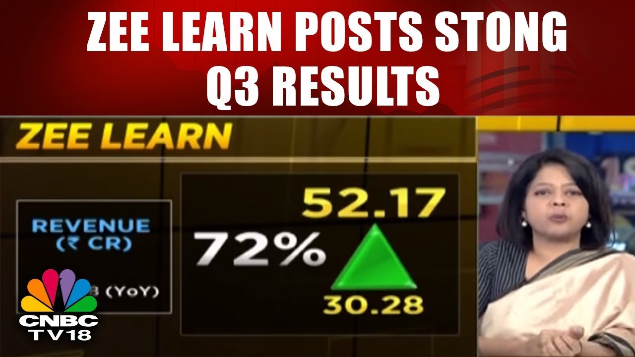 Zee Learn Posts Stong Q3 Results; Plans to Open 50-70 Schools in Next 4-5 Years | CNBC TV18