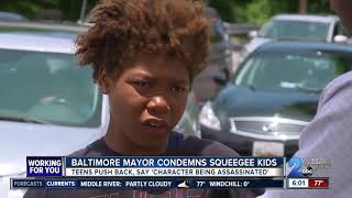 Baltimore squeegee kids respond: "I feel like they're assassinating our character."