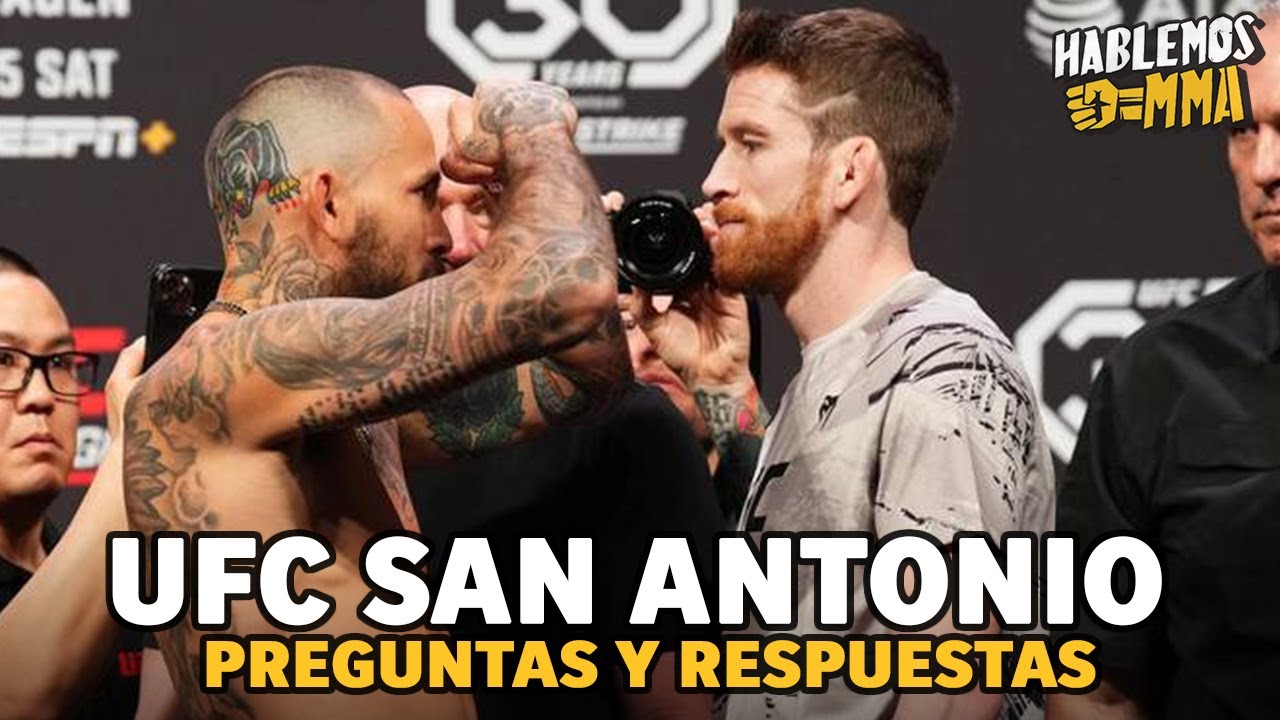 UFC San Antonio Preguntas y Respuestas YouTube