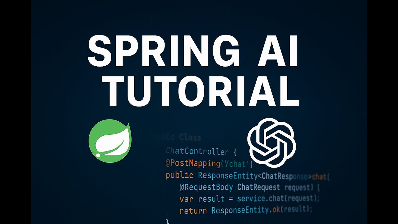 Build an OpenAI App with Spring AI - YouTube