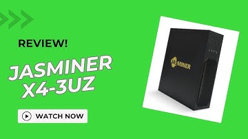 Jasminer X4 3UZ 1 Week Review
