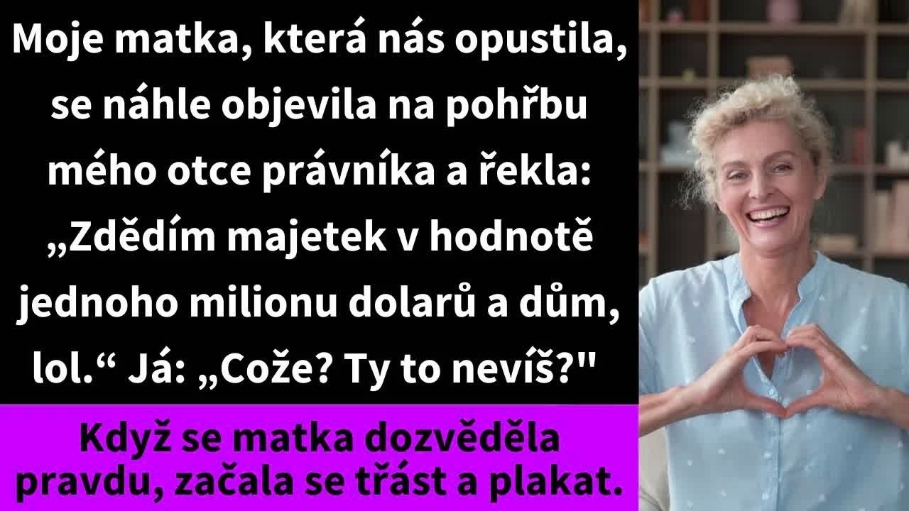 „Ten dům a dědictví v hodnotě milionu dolarů jsou moje. Ale jsem velkorysá – co třeba ti dát padesát dolarů?“ Macecha si vítězoslavně založila ruce v bok. Stála jsem v domě svého dětství jen pár...