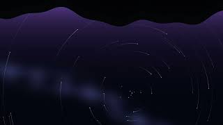 Star trail night sky 4k Visual Loop | Python + Taichi CUDA | 60 FPS