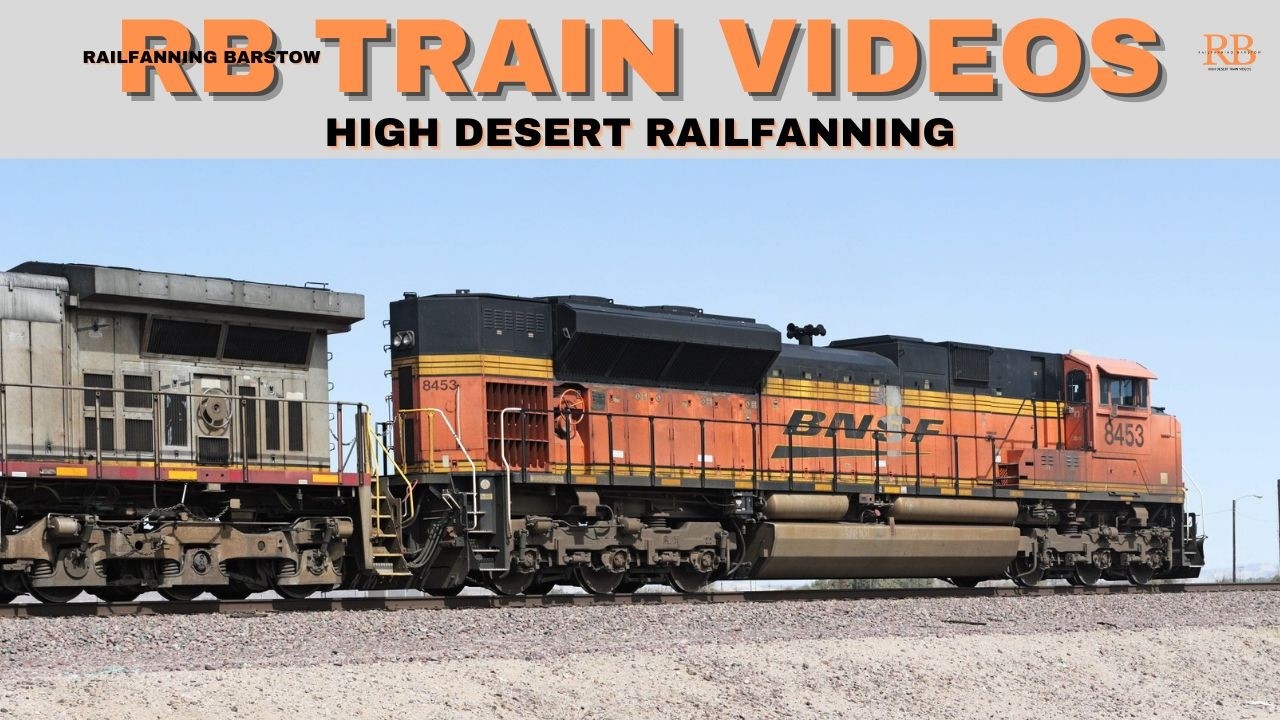 Giant BNSF Manifest & Intermodal Trains Desert Railfanning