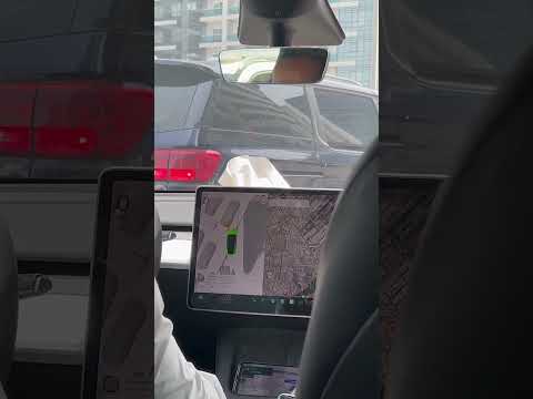 تسلا تاکسی شیشه هاش خیلی باحاله  