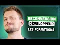 Reconversion dev  les formations