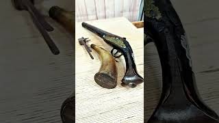 Antique Pistol from 1781 — Detailed Close-Up & History #short