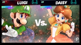 Super Smash Bros Ultimate Amiibo Fights   Request #7876 Luigi vs Daisy