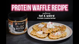 Protein Waffle Recipe - Fat & Weird Protein Cookie Butter