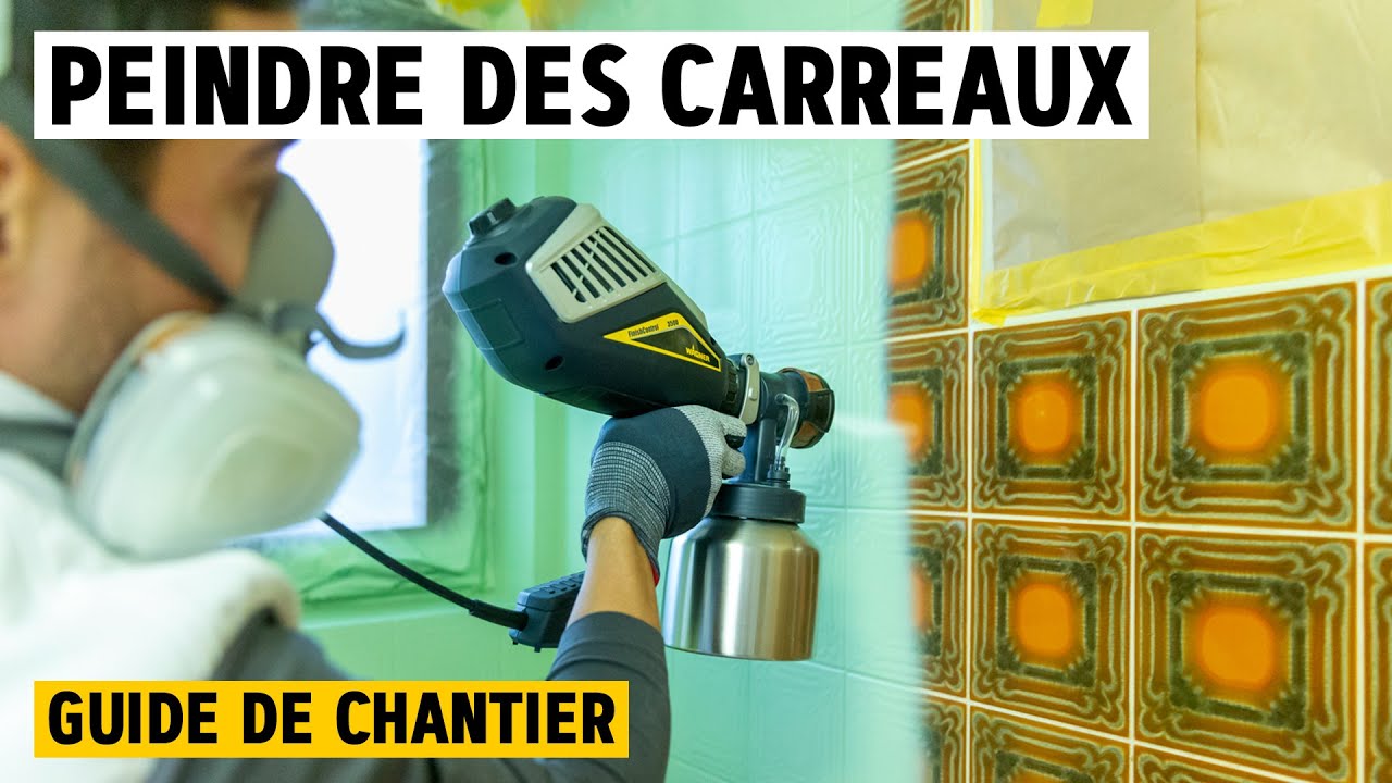 Peindre les carreaux avec le système de pulvérisation de peinture | WAGNER