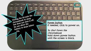 Navigating a Chromebook Keyboard and Trackpad