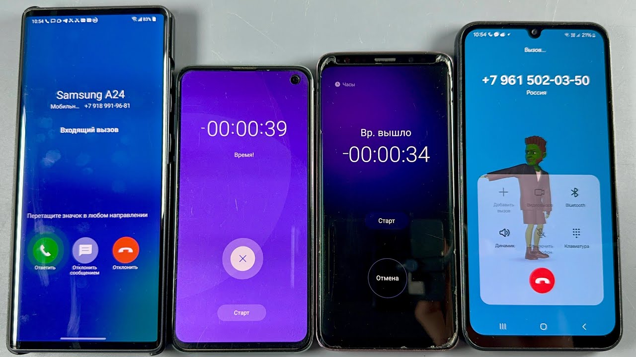 Incoming Call LG Wing + Samsung Galaxy S10e + Samsung Galaxy S9 + Samsung Galaxy A24