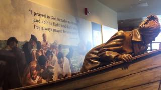 Inside Harriet Tubman Underground Railroad National Park Visitor Center Youtube