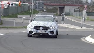 2018 Mercedes-AMG E63 Black Series wagon spied testing at the Nürburgring