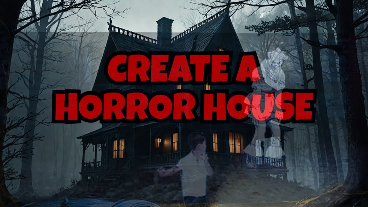 I Tried Creating a HORROR House in Photoshop | Photo Manipulation  Photoshop Manipulation  Speed Art