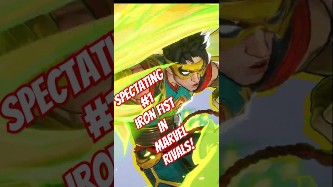 SPECTATING The #1 IRON FIST Globally In Marvel Rivals! 🤯