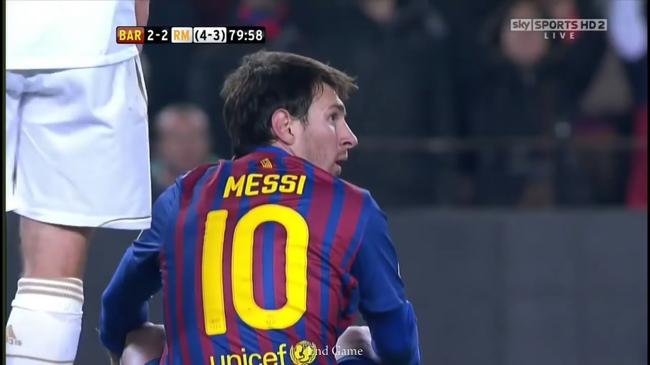 Lionel Messi vs Real Madrid 2011-12 Copa del Rey English Commentary