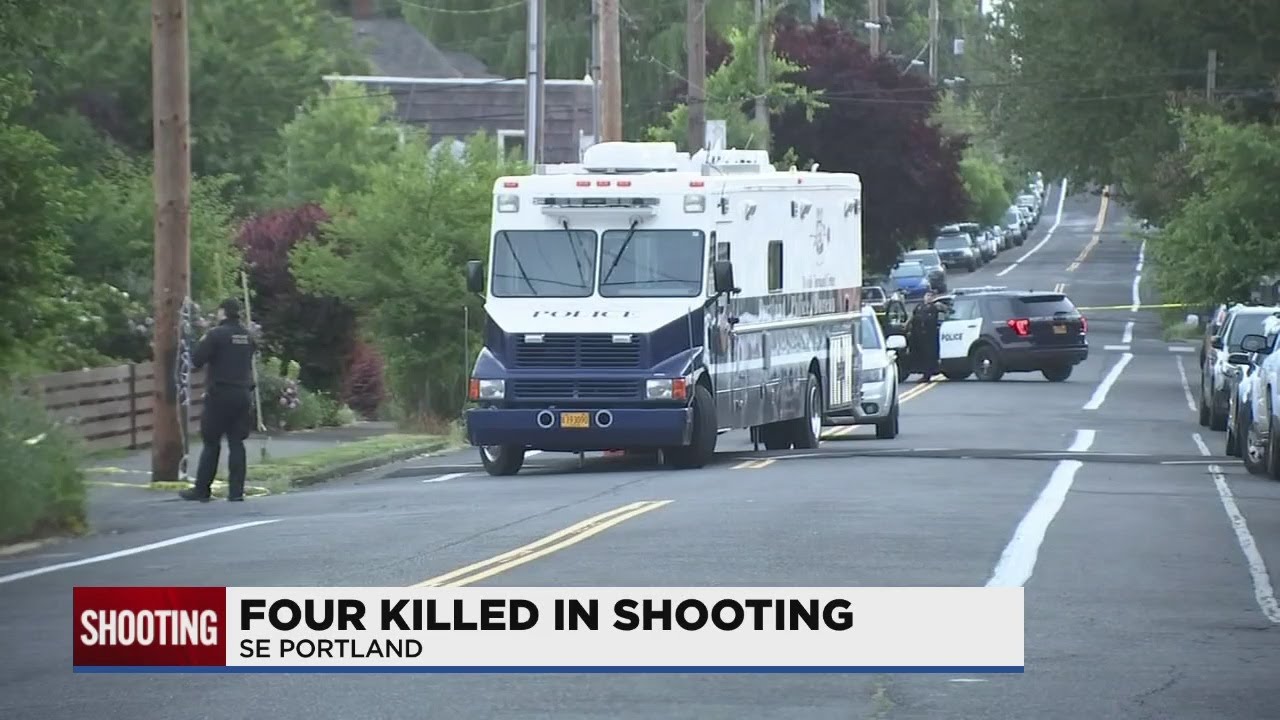 Police: 4 dead in late night shooting at SE Portland home - YouTube