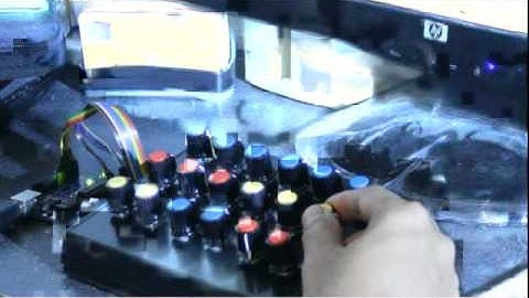 Arduino + 32 channels analog mux + MIDI VST plugins