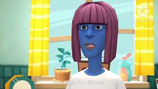 The emoji and friends s1 ep2 in Plotagon 