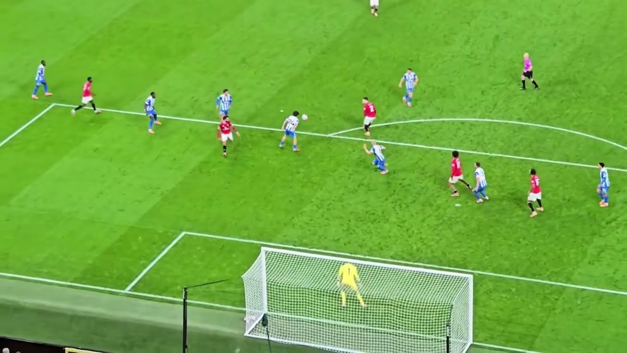 Mbeumo Double Goal from INSIDE the Man Utd Fans Crowd! (STUNNING Fan Cam) Man Utd News