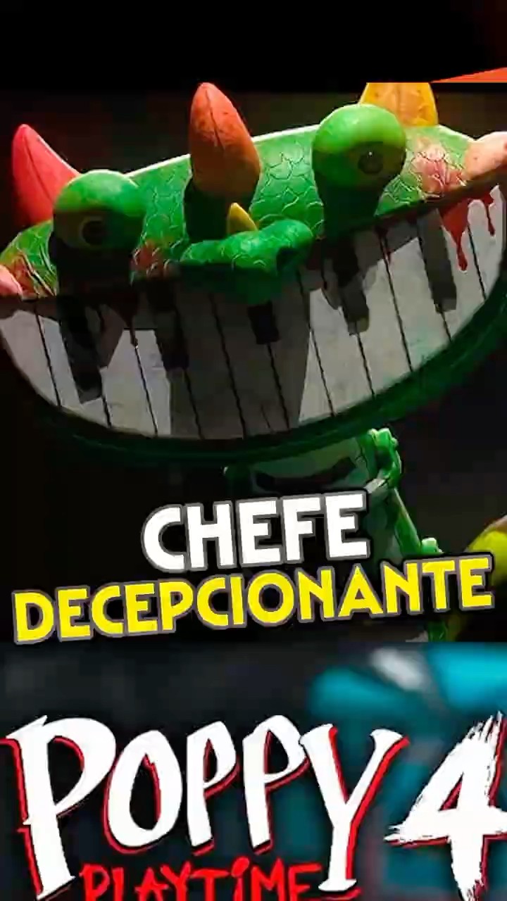 O chefe decepcionante do Poppy playtime 4 #poppyplaytime #poppyplaytime4
