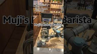 Muji's Robot Barista at Harvard Square, Boston MA