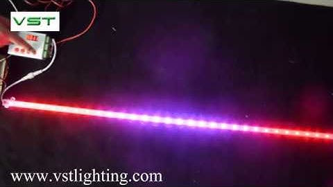 RGB Full Color WS2812b Rigid Led strip light, LED Rigid bar controlled by IC WS2812b