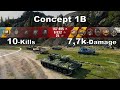 Concept 1B - (7,7k-Damage 10-Kills) Caucasus (Перевал)