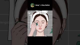 ASMR Animation 😱Never Squeeze Blackheads With Your Hands!  | Meng's Stop Motion