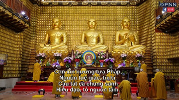 🔴TRỰC TIẾP THỜI KHÓA SÁM HỐI ONLINE tại Chùa Giác Ngộ ngày 06/04/2020