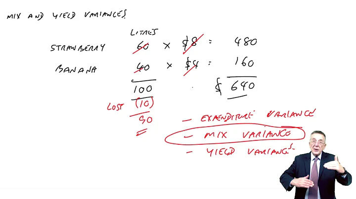 Mix and Yield variances - Variance analysis - ACCA Performance Management (PM)
