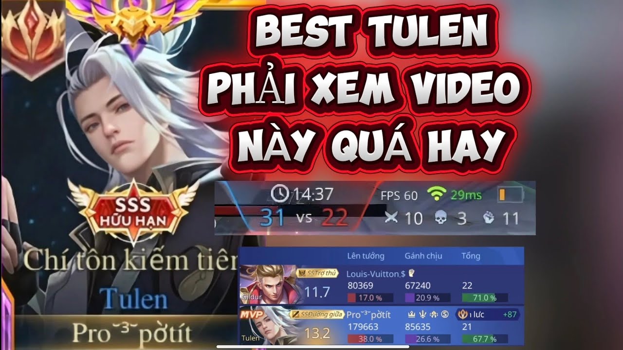 BEST TULEN NÊN XEM CLIP NÀY!! QUÁ HAY