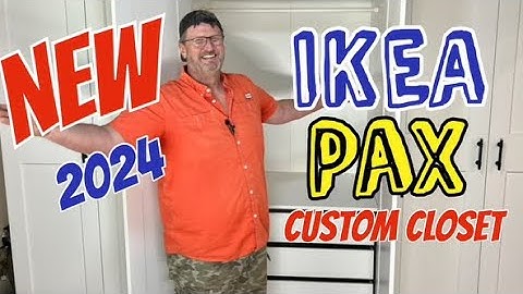 The New 2024 IKEA PAX Wardrobe - Step by Step Assembly