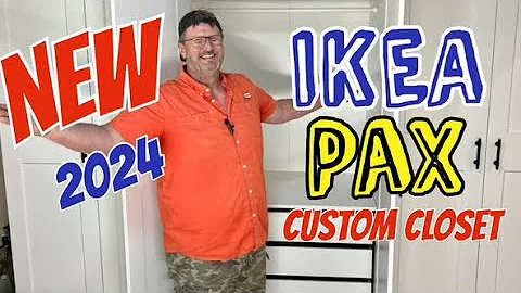 The New 2024 IKEA PAX Wardrobe - Step by Step Assembly