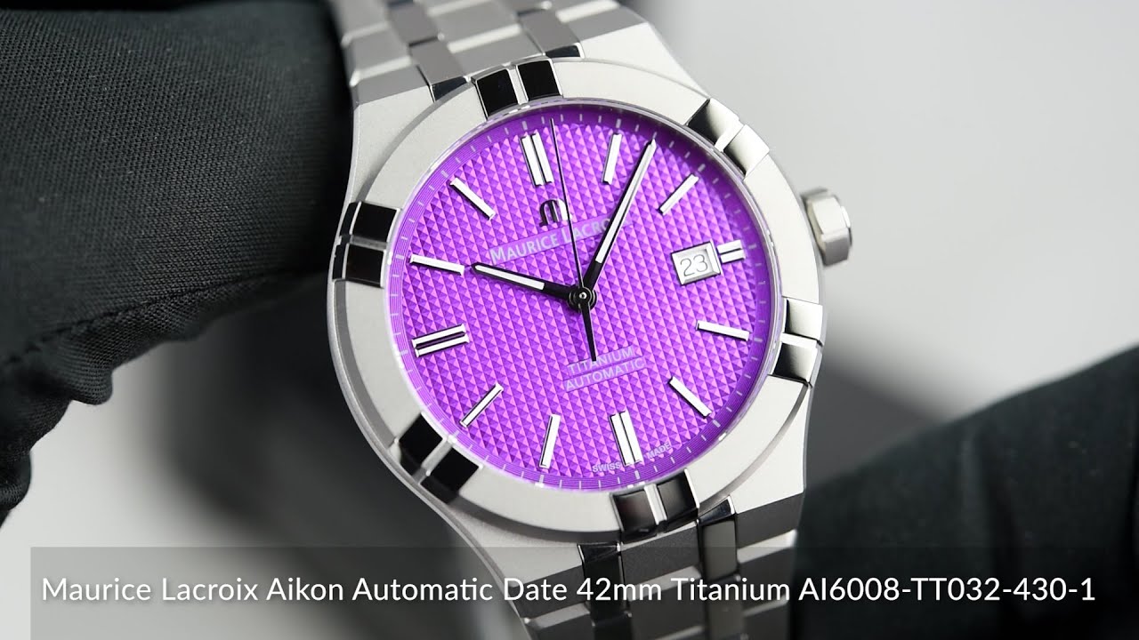 Maurice Lacroix Aikon Automatic Date 42mm Titanium AI6008-TT032