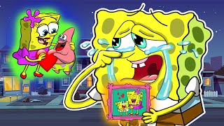 Spongebob's Happy Family | Sad Story Animation But Happy Ending | Poor Baby Spongebob Life