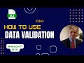 Excel Data Validation Tutorial for Beginners